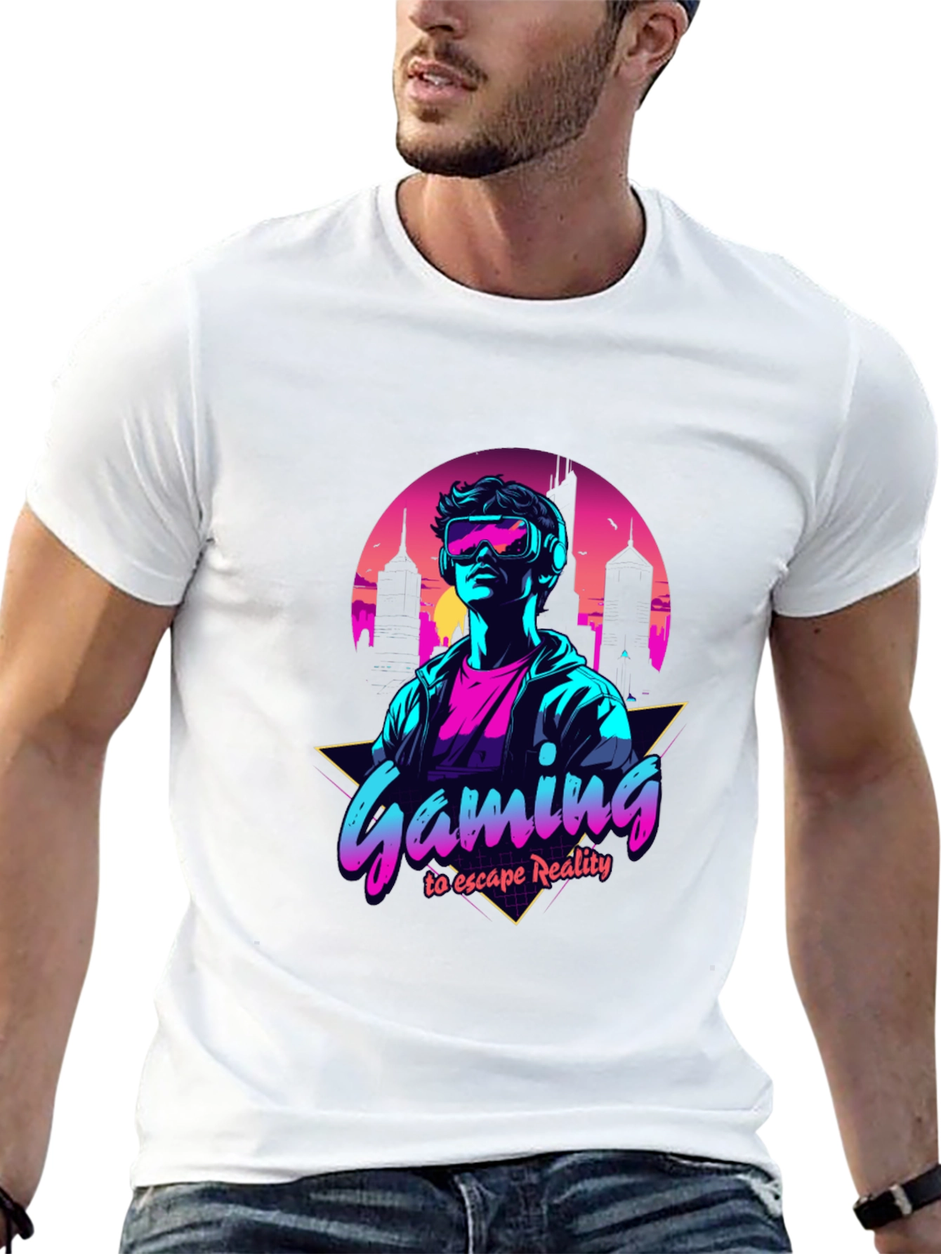 Gaming T-Shirt - Escape Reality