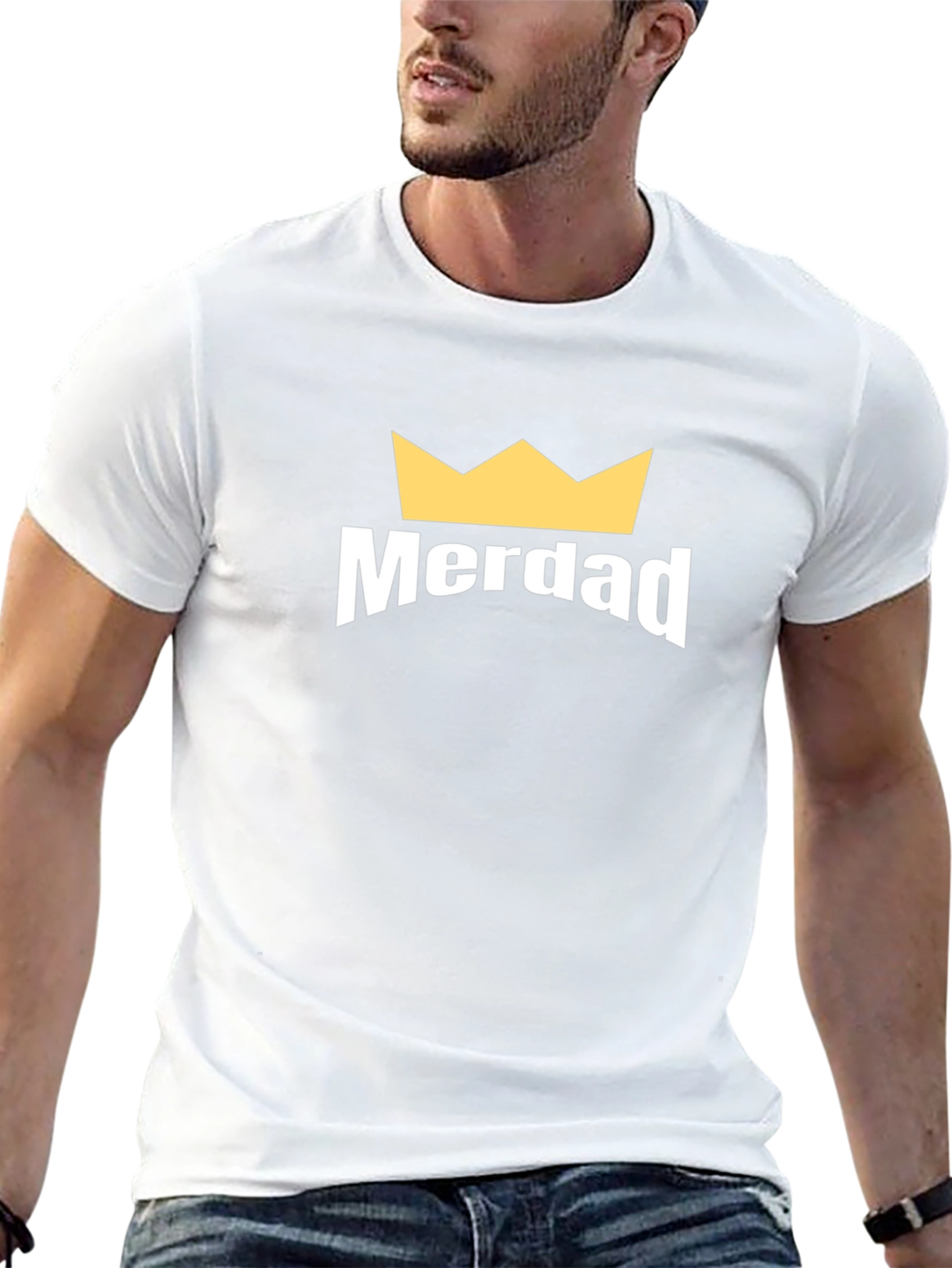 Merded Crown Tee - Funny Novelty Graphic T-Shirt