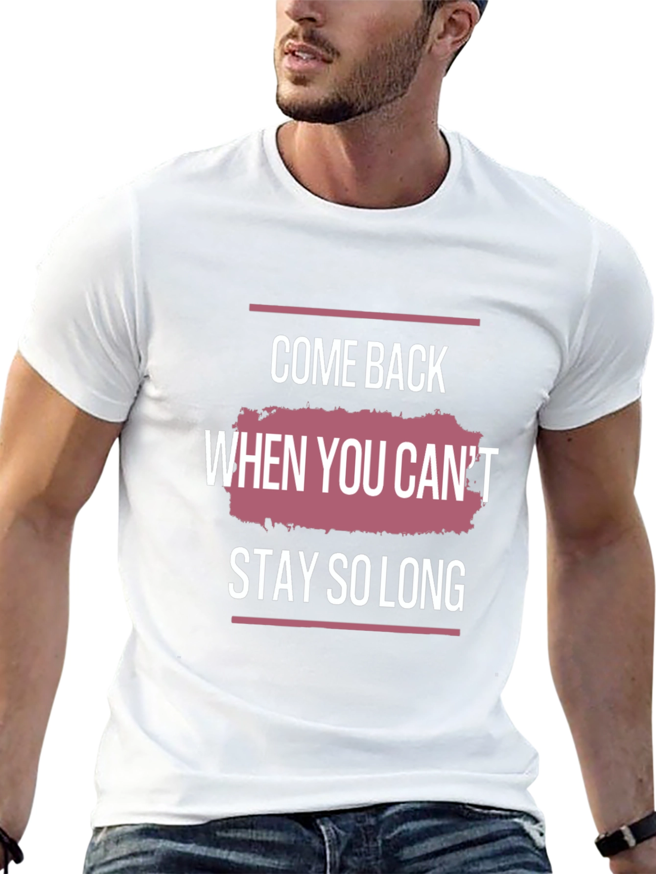 Come Back Graphic Tee - Stylish Slogan T-Shirt