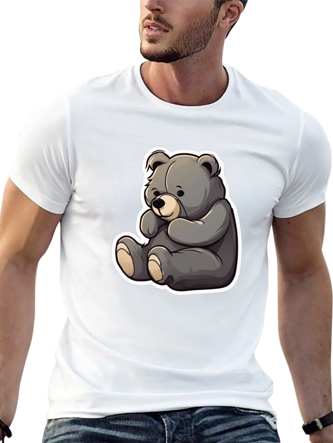Cute Cartoon Bear T-Shirt