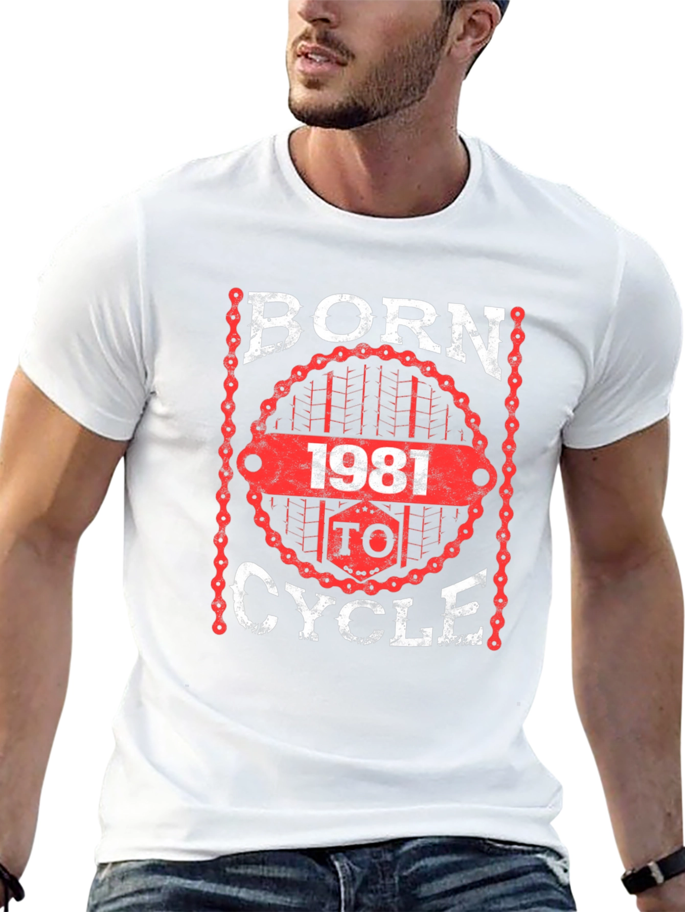 Born to Cycle 1981 T-Shirt