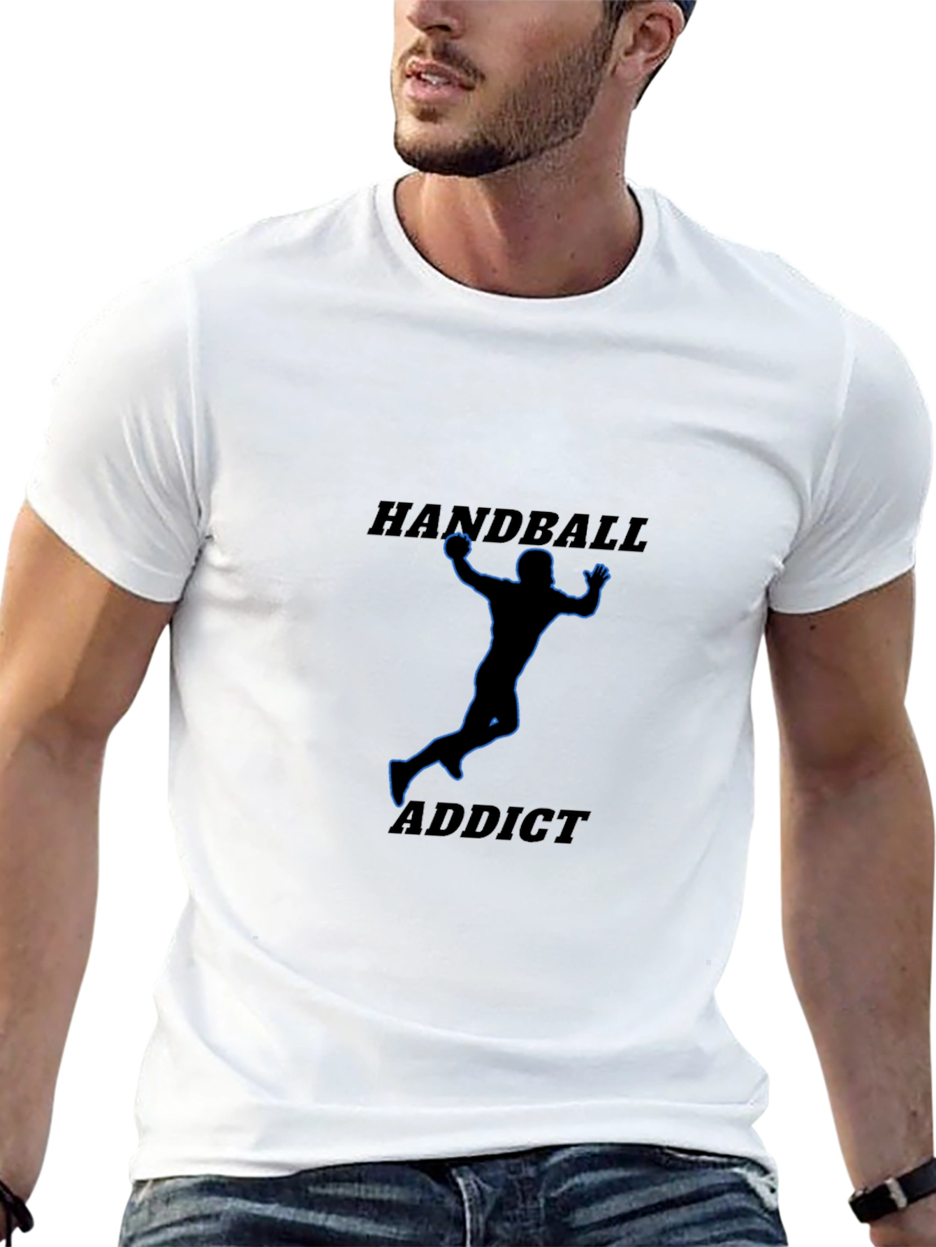 Handball Addict Black T-Shirt