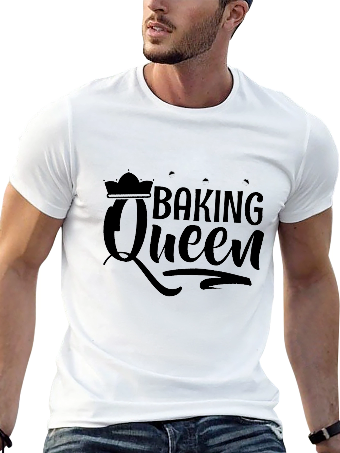 Baking Queen Black T-Shirt