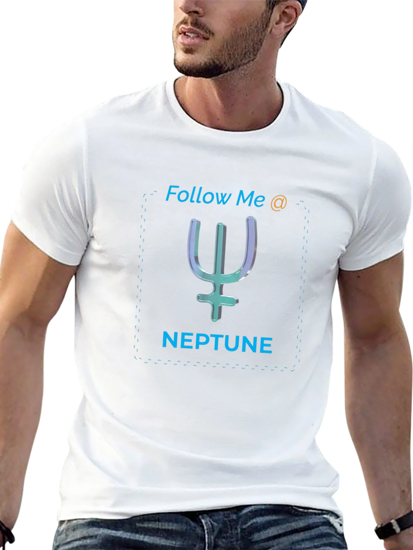 Neptune Graphic Tee - Follow Me T-Shirt