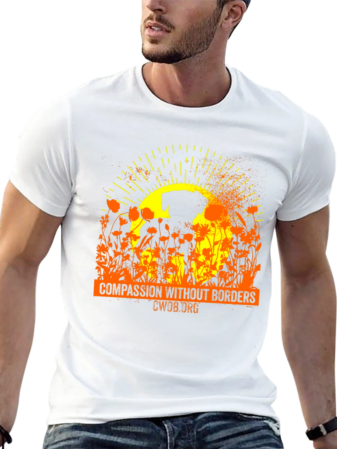 Compassion Without Borders Dog T-Shirt