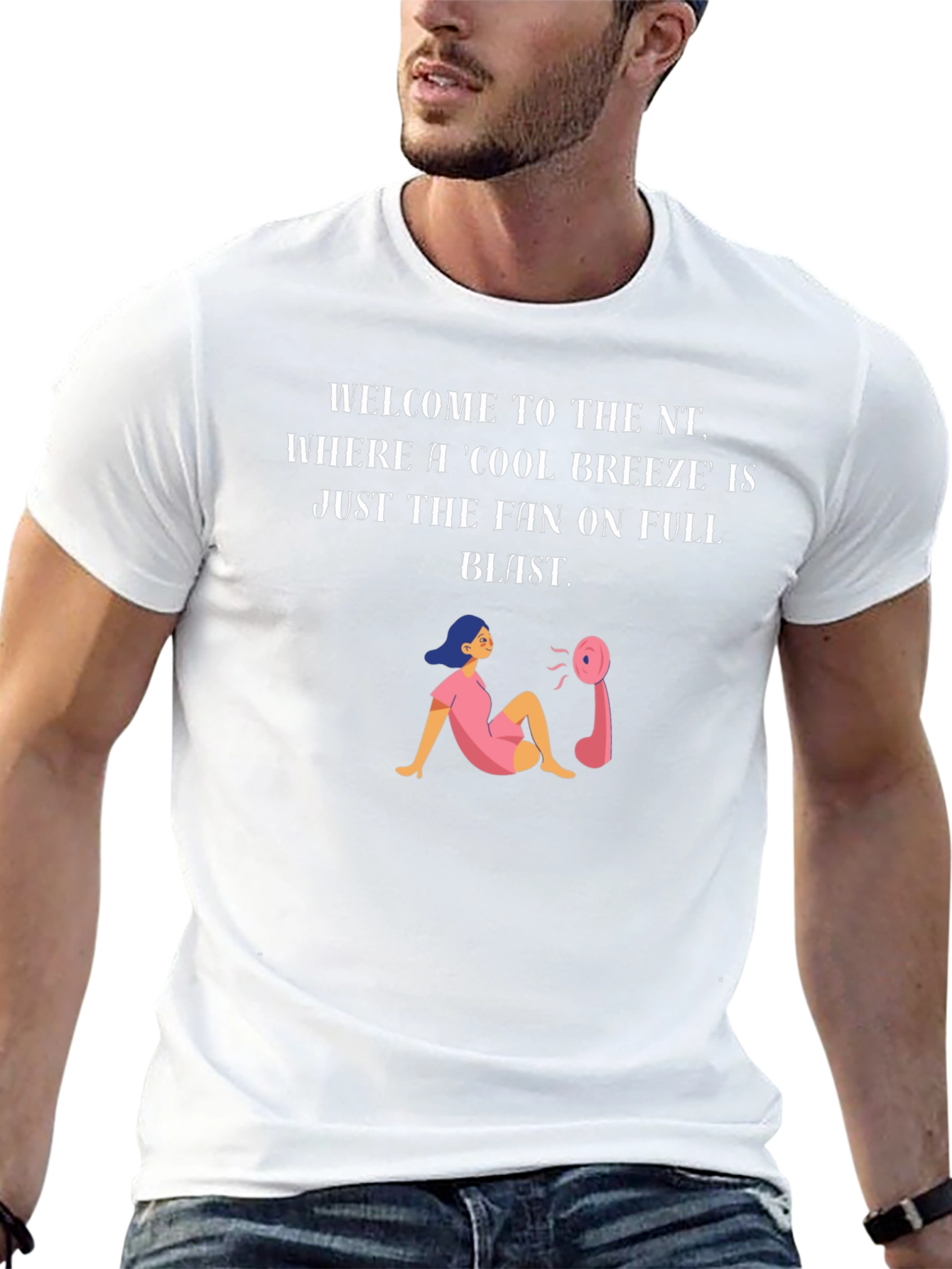 Welcome to the NT T-Shirt - Cool Fan Design