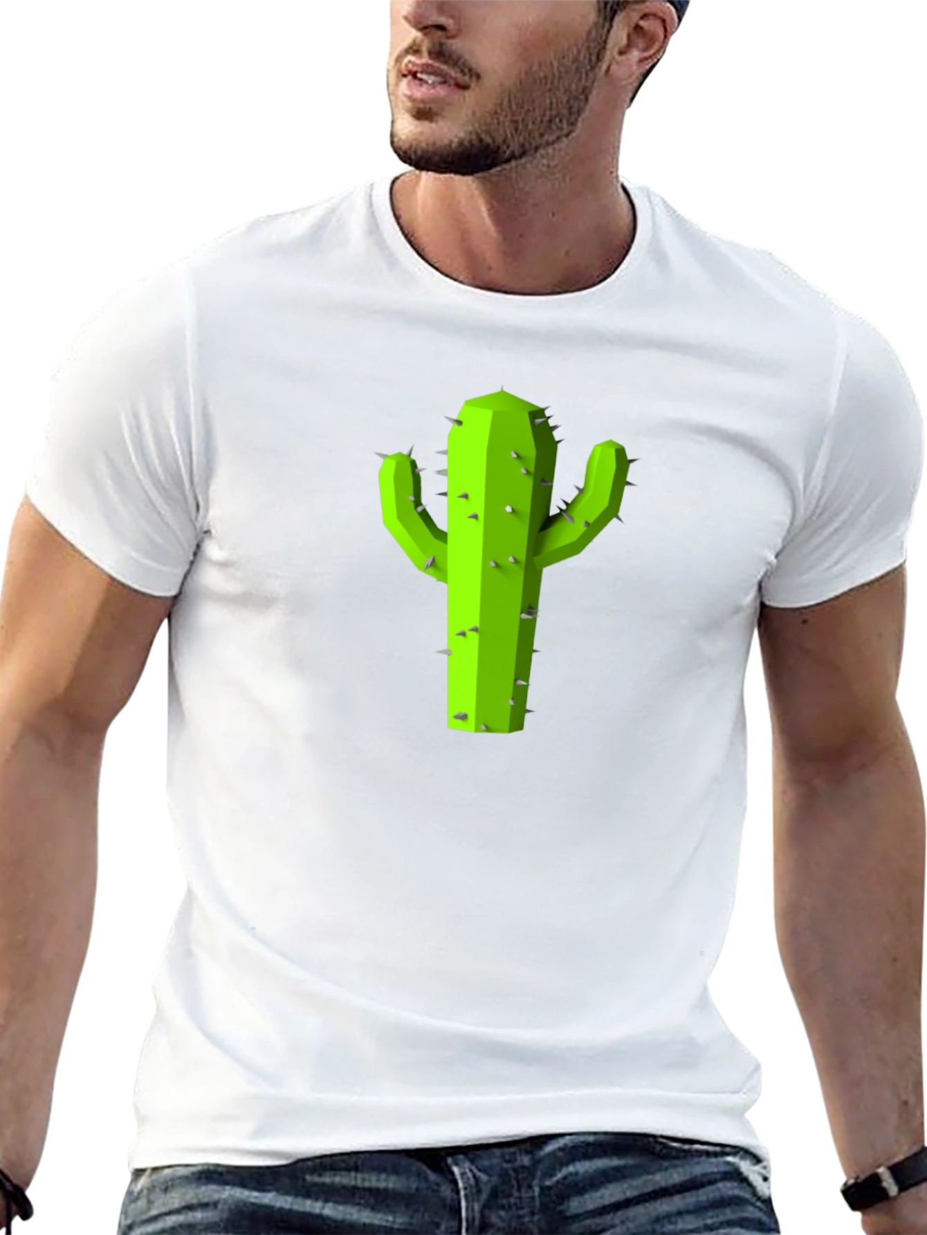 Cactus Graphic Tee - Cool Desert Style