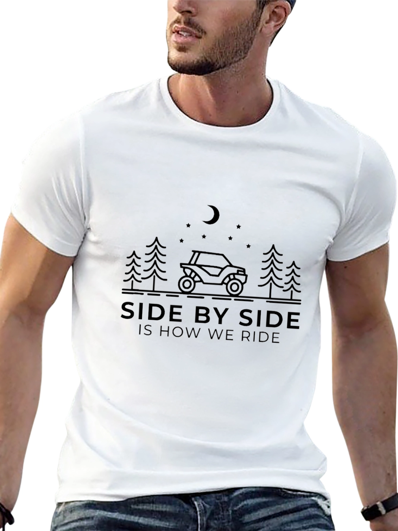 Side by Side is How We Ride Graphic Tee