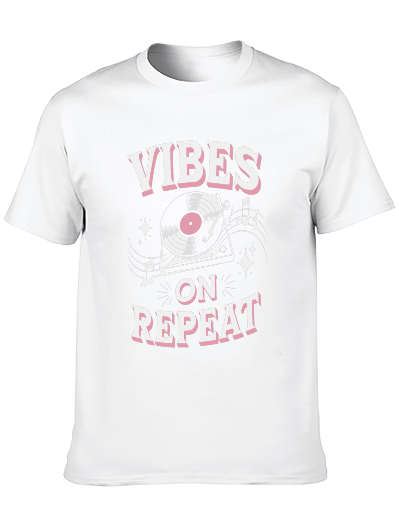 Vibes On Repeat Graphic Tee