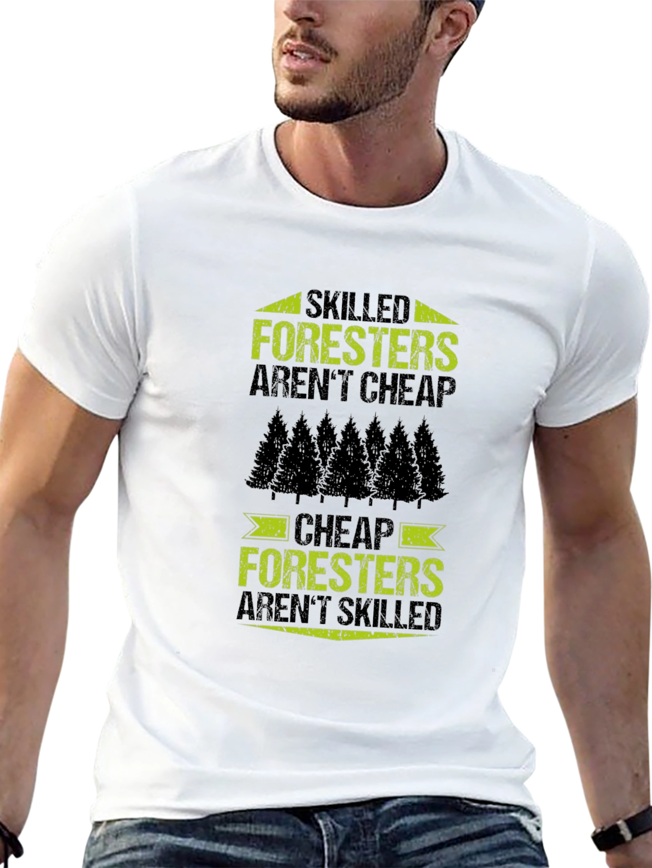 Skilled Foresters Graphic T-Shirt - Black