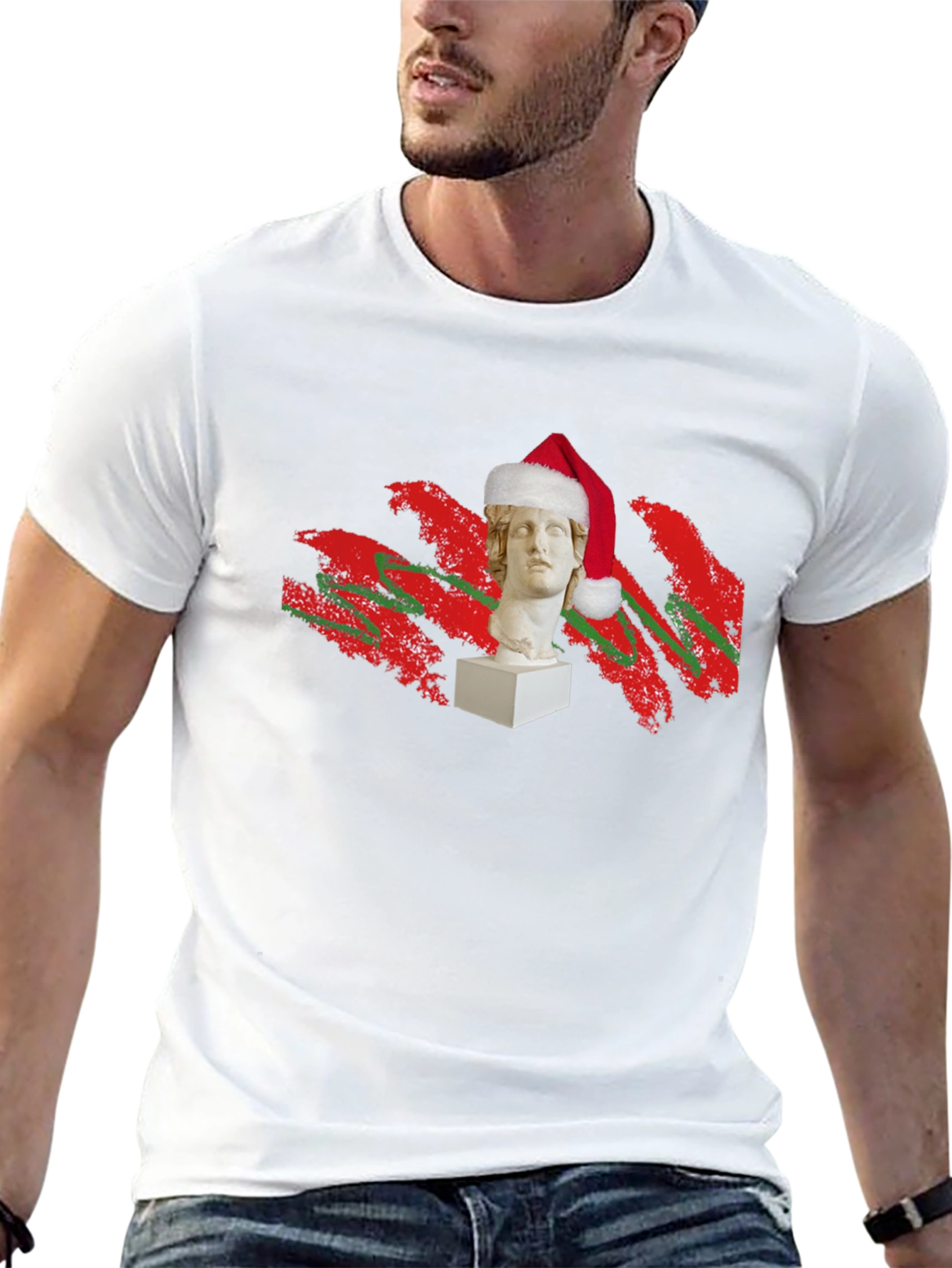 Christmas Bust Graphic Tee