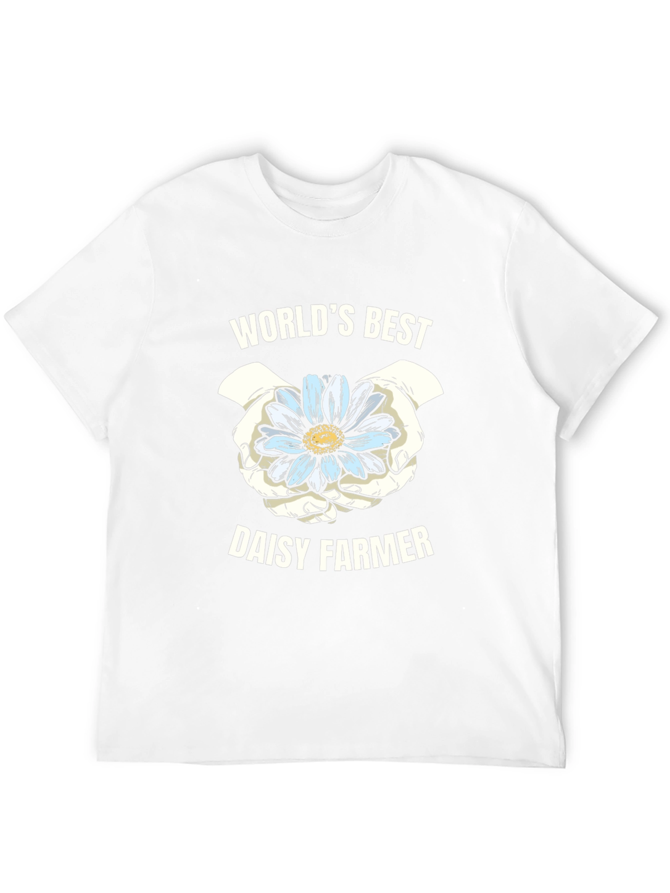 Worlds Best Daisy Farmer Graphic Tee