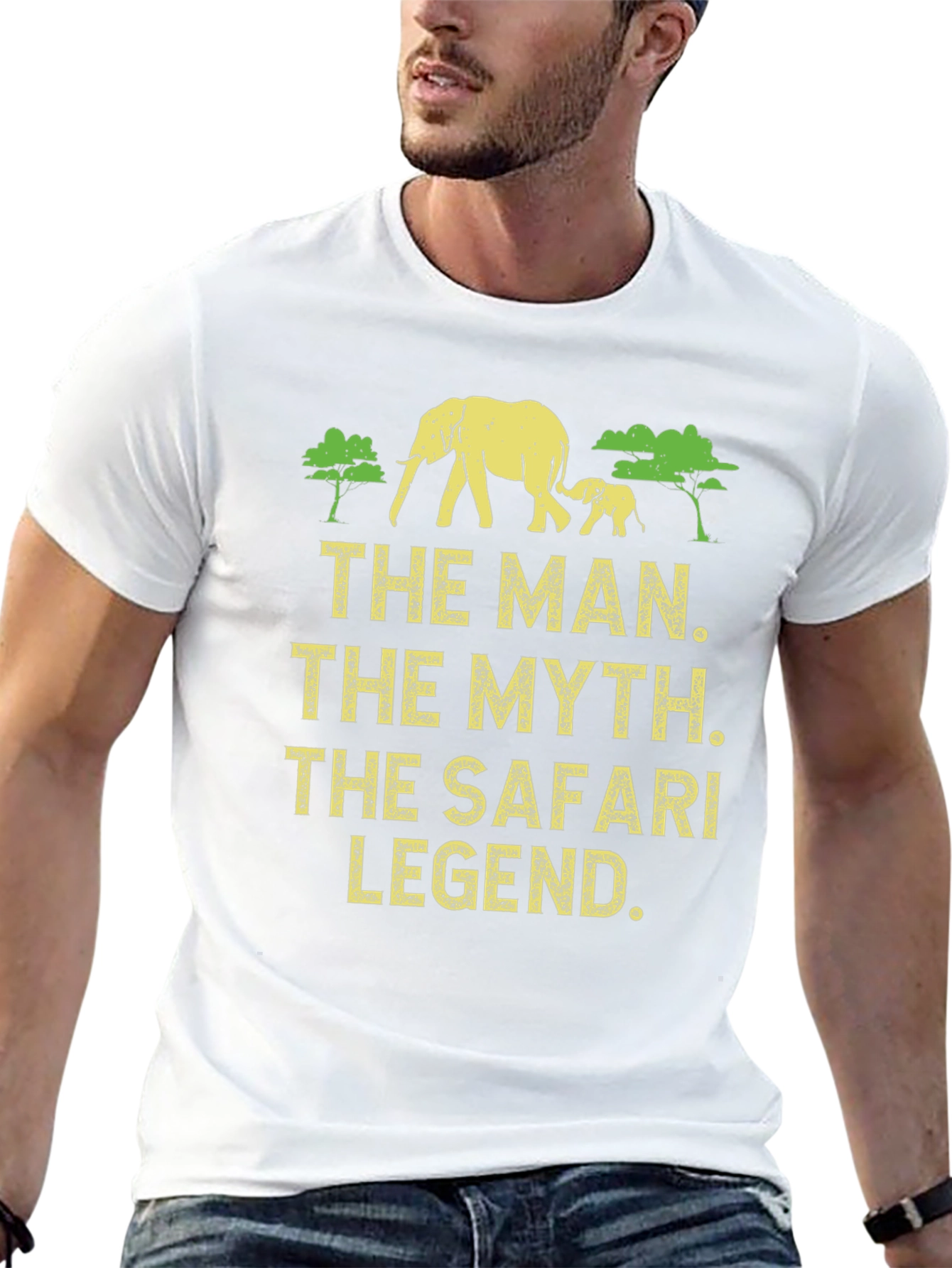 The Safari Legend Mens Graphic Tee