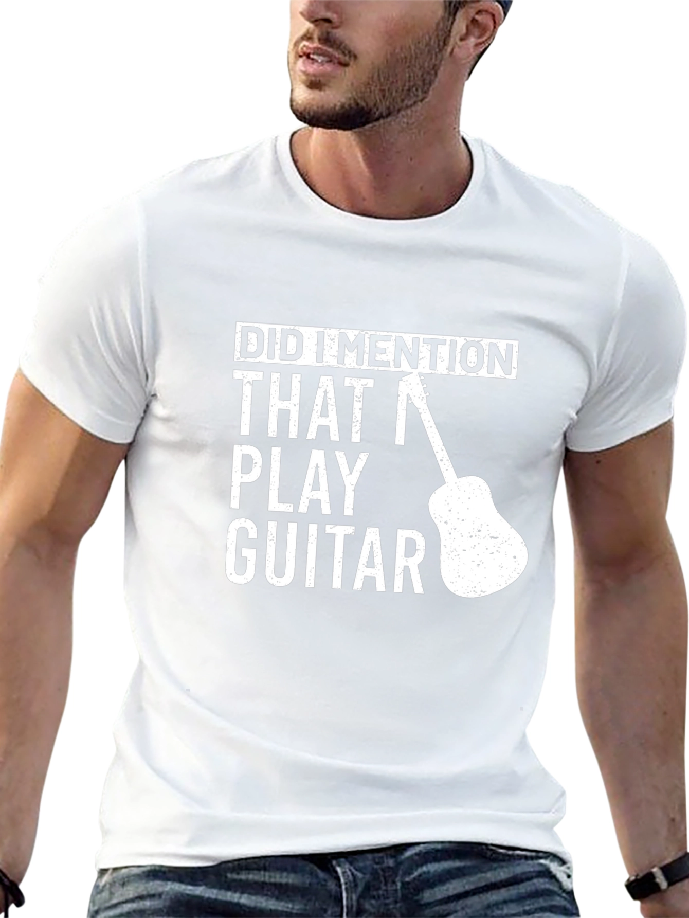 Did I Mention Guitar T-Shirt - Musician Tee