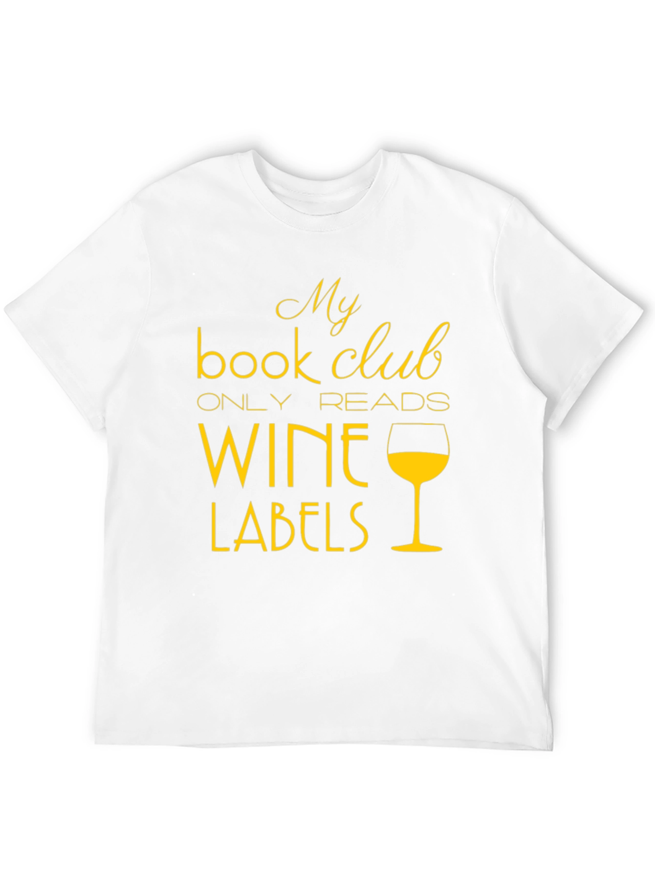 Wine Labels Book Club T-Shirt
