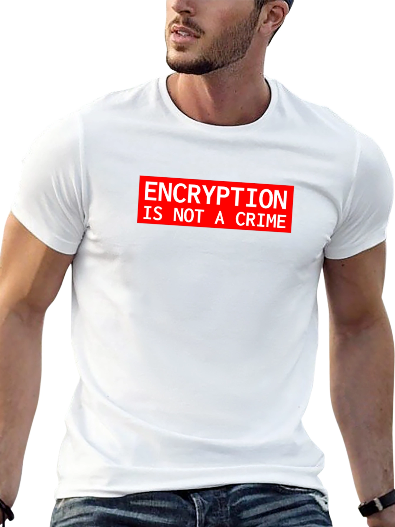 Encryption is Not A Crime Tee