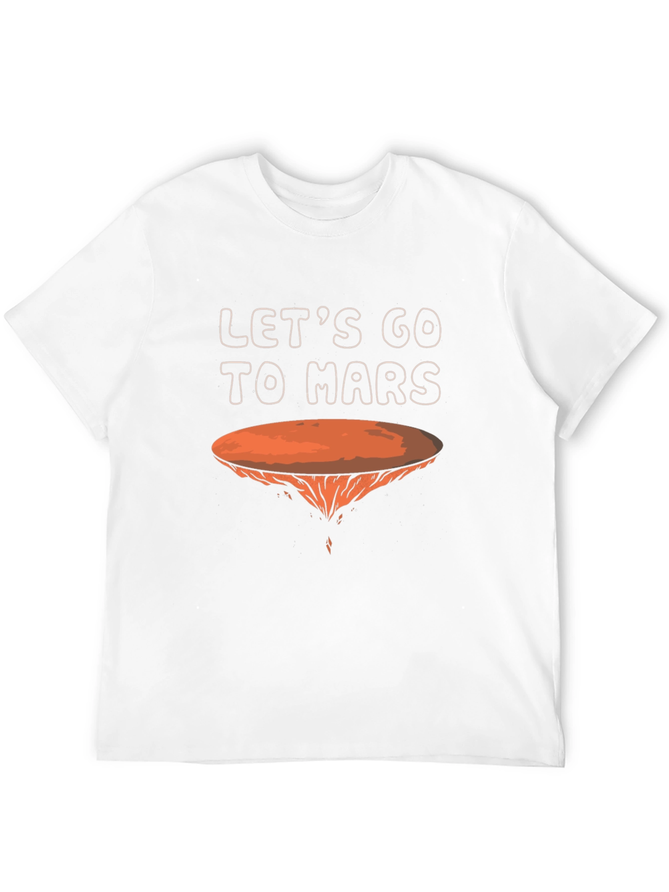 Lets Go To Mars T-Shirt Black