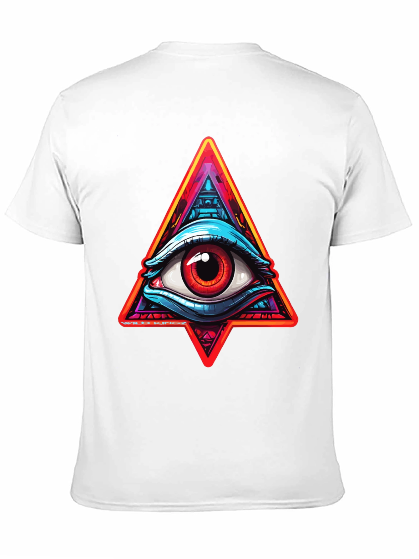All Seeing Eye Graphic T-Shirt - Mens Black Tee