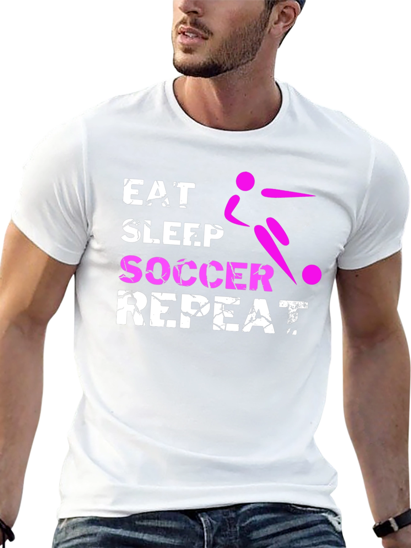 Eat Sleep Soccer Repeat T-Shirt