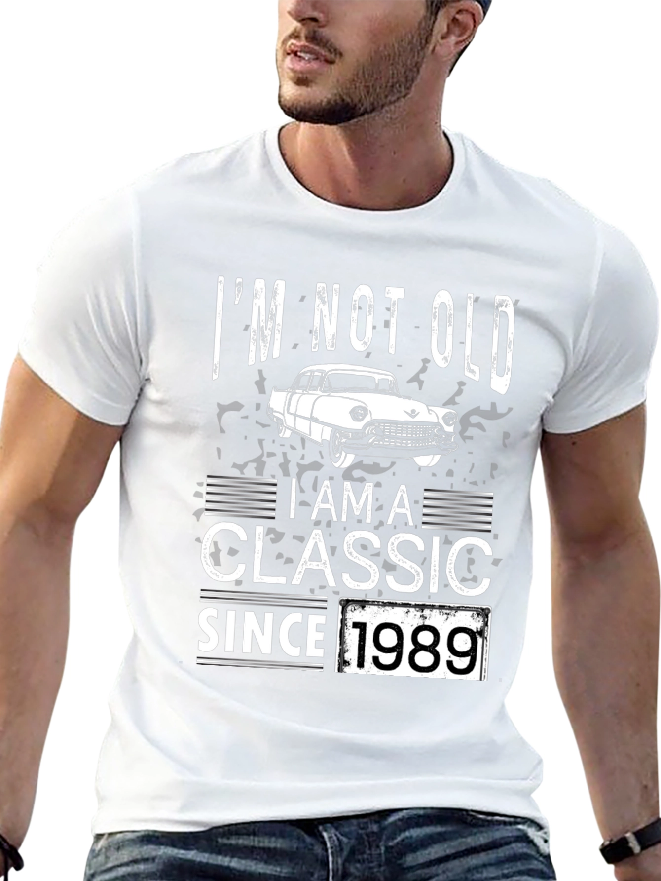 Classic Since 1989 Black Graphic Tee