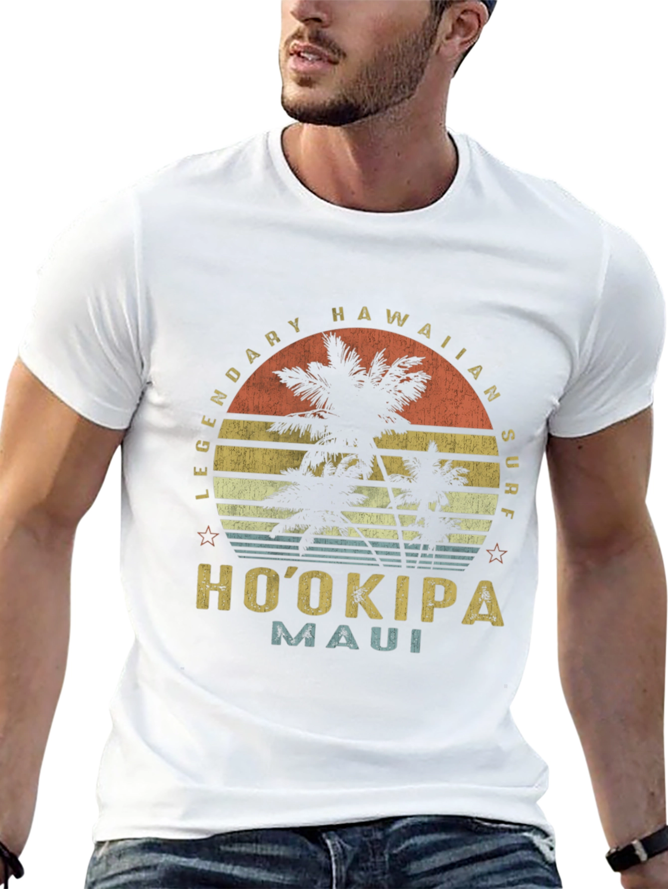 Legendary Hawaiian Surf T-Shirt - Hookipa Maui Tee