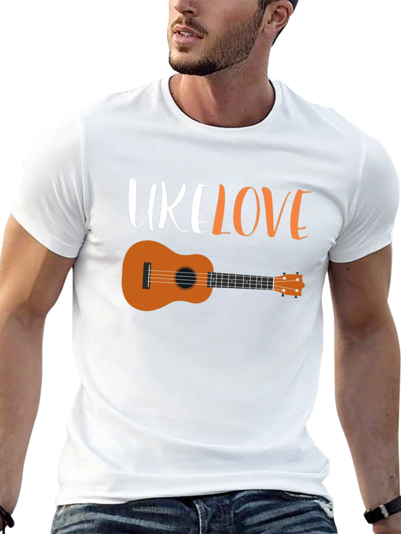 Uke Love T-Shirt - Ukulele Lover Tee