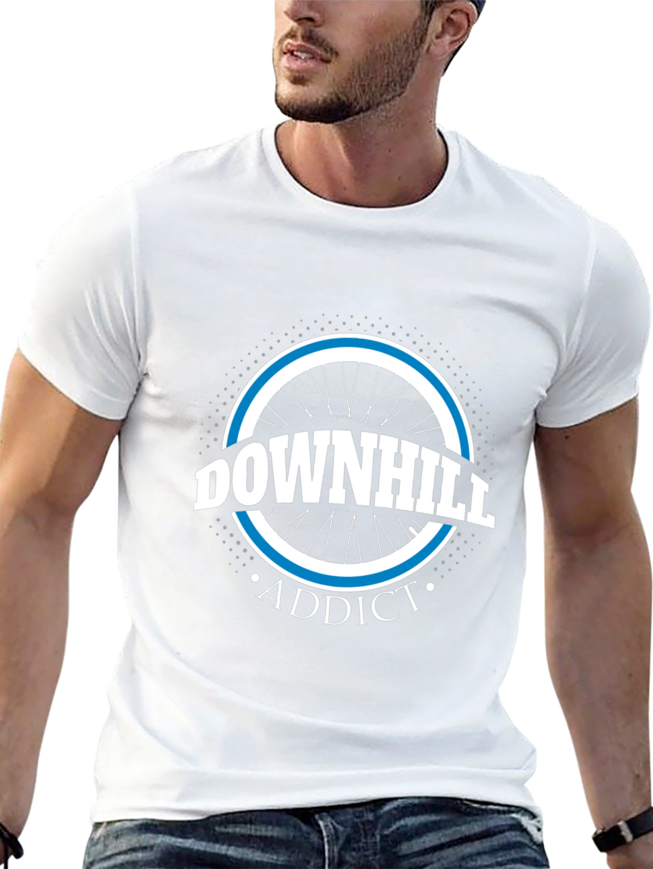Downhill Addict Graphic Tee - Mountain Biking T-Shirt