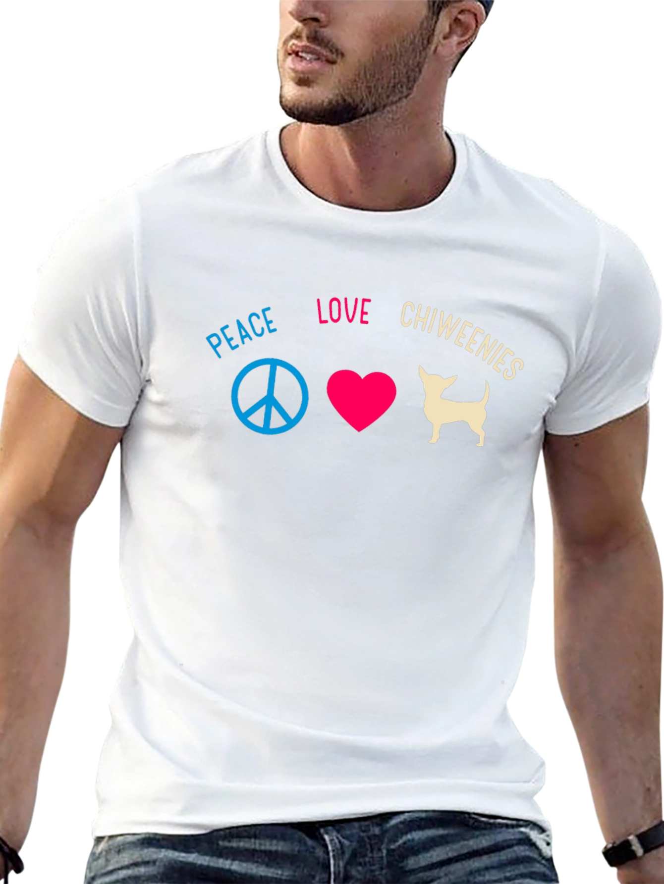 Peace Love Chiweenies T-Shirt