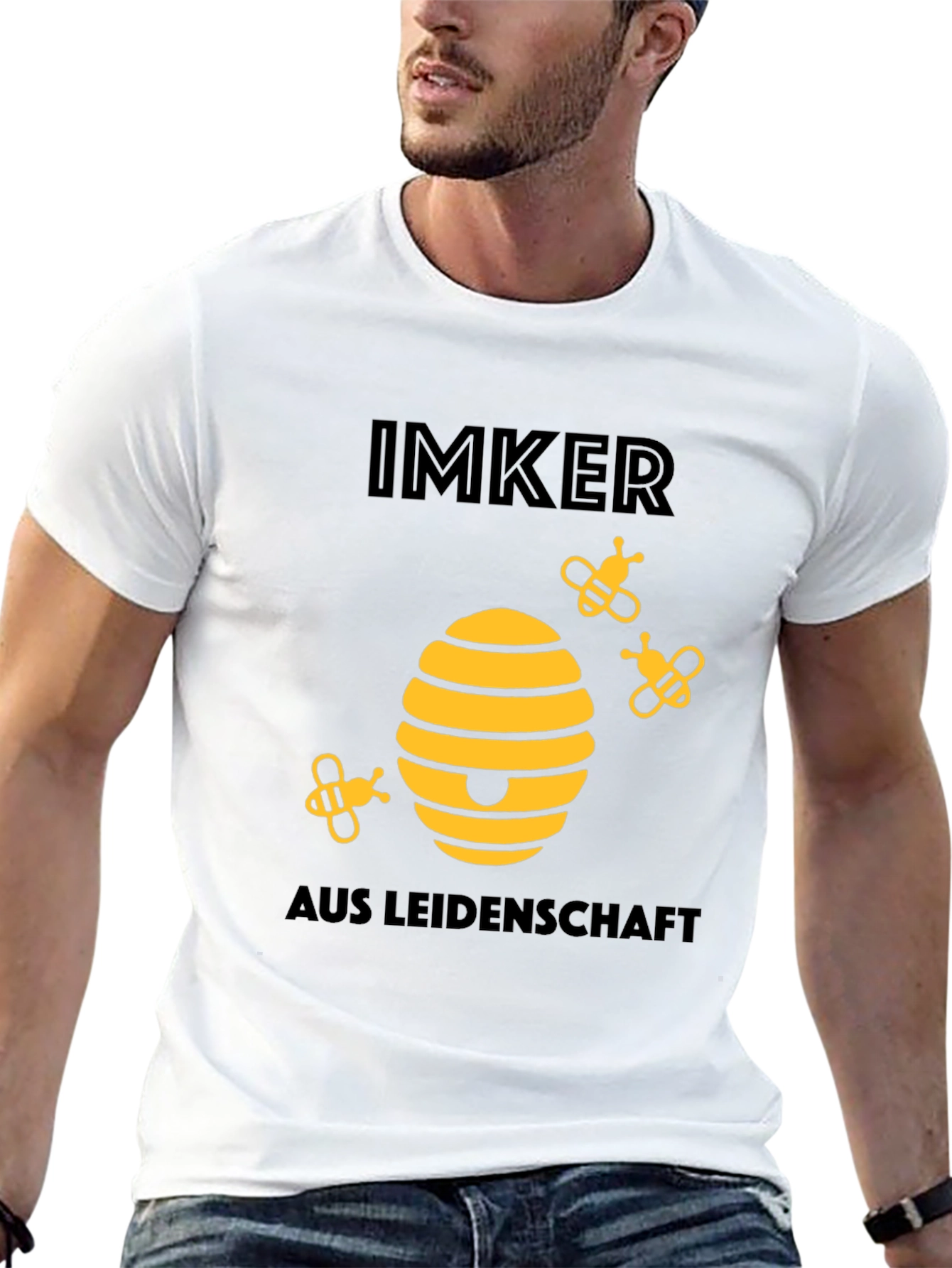 Imker Aus Leidenschaft Beekeeper T-Shirt