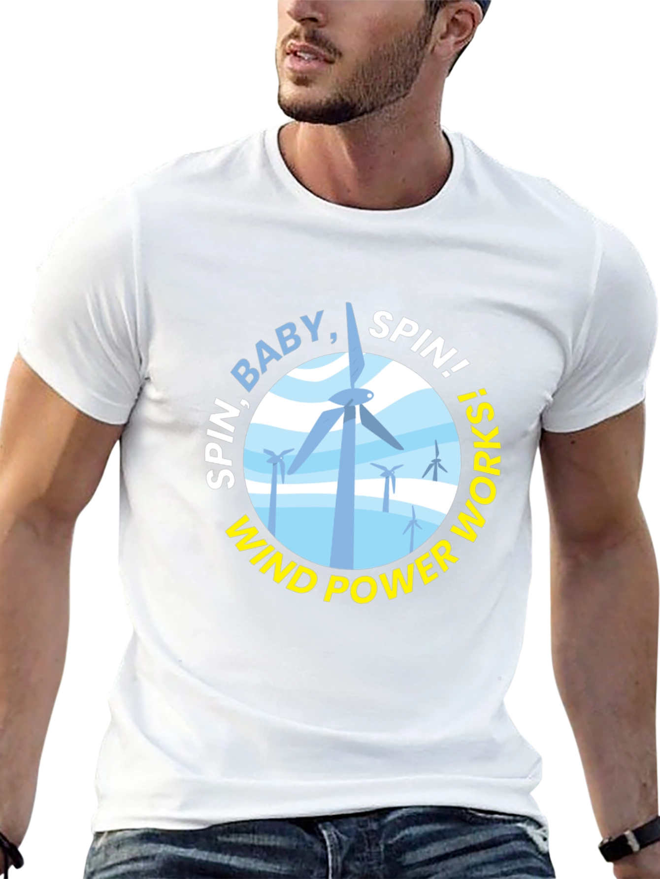 Spin Baby Spin! Wind Power T-Shirt