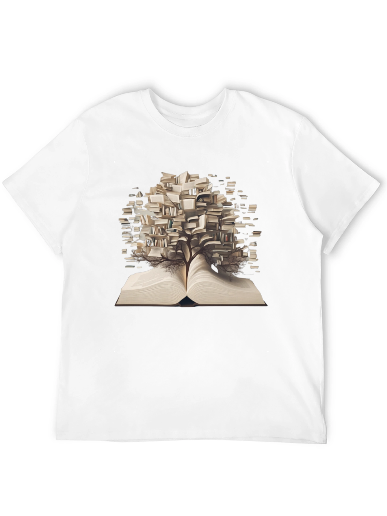 Book Tree Graphic Tee - Read and Grow
