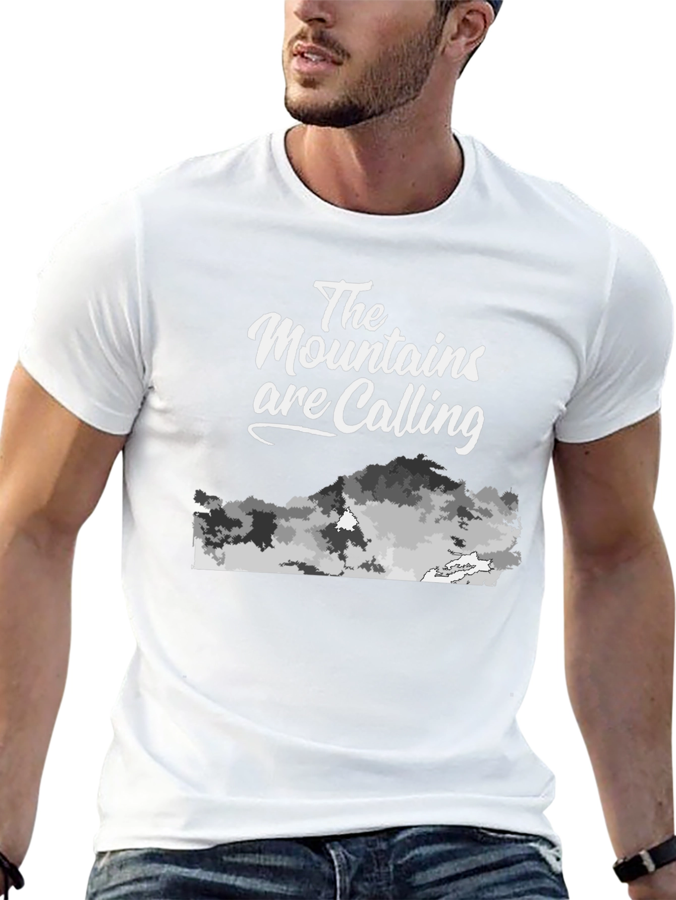 Mountains Are Calling Graphic Tee - Adventure Shirt