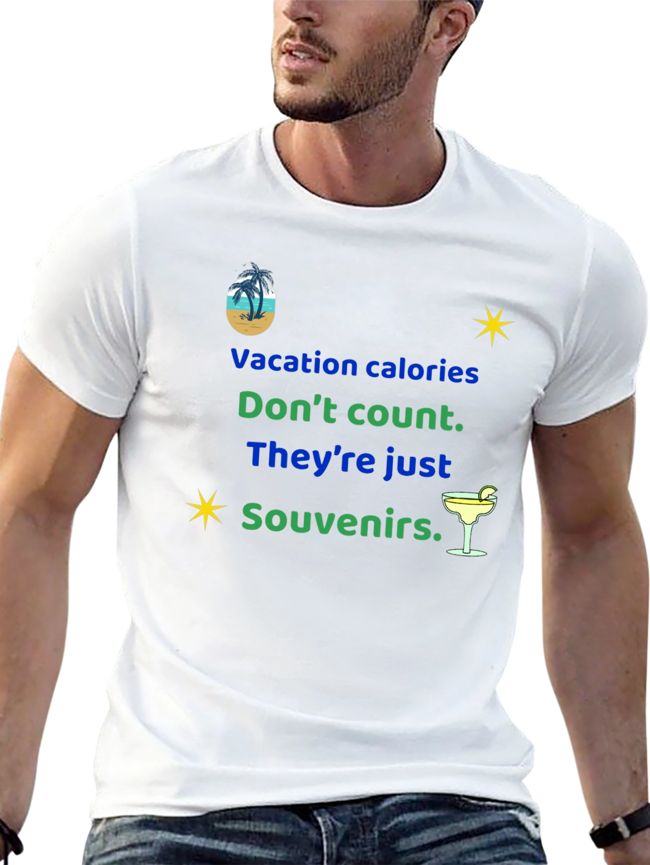 Vacation Calories Dont Count Souvenir T-Shirt
