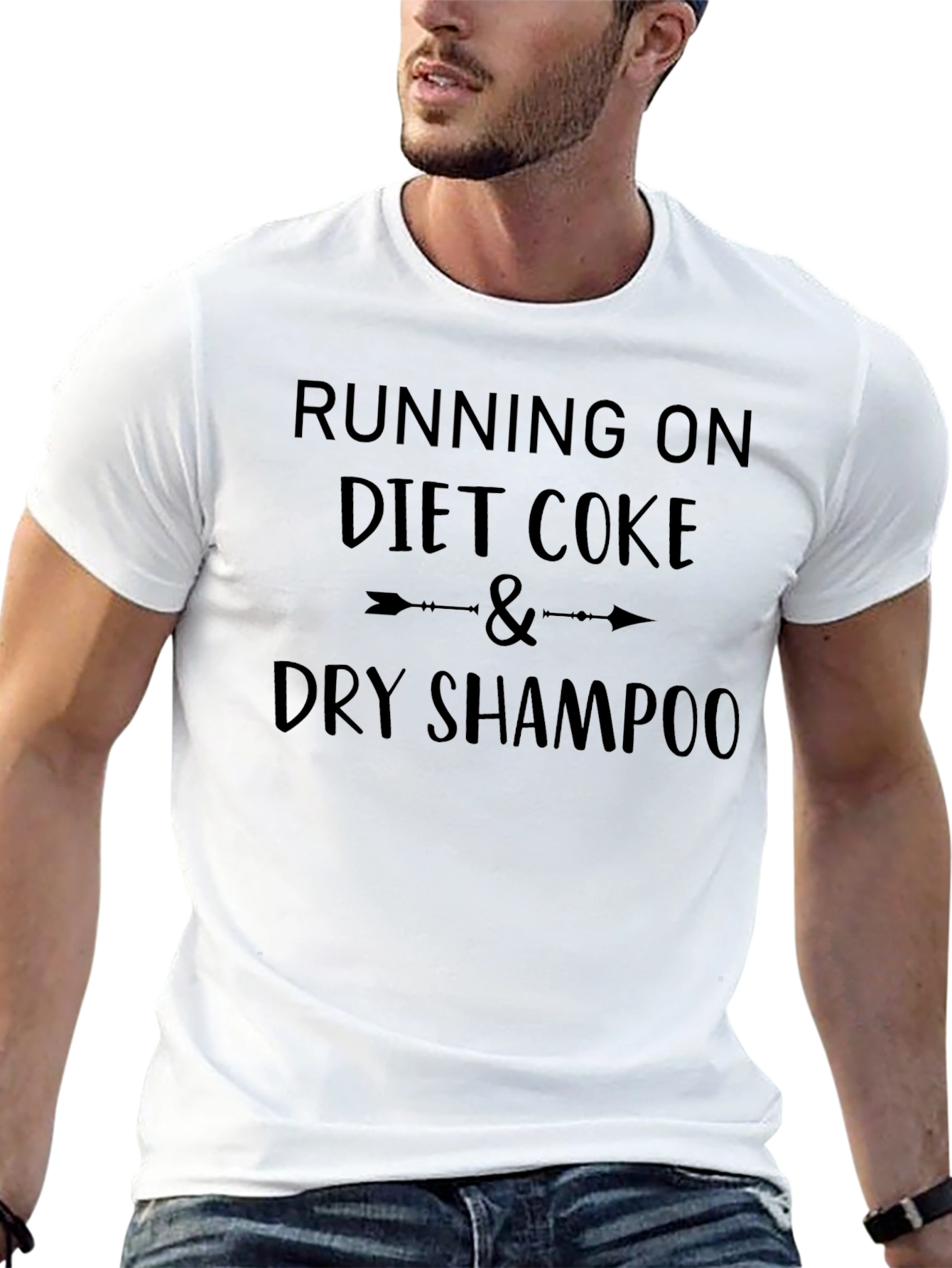 Diet Coke & Dry Shampoo T-Shirt - Funny Tee