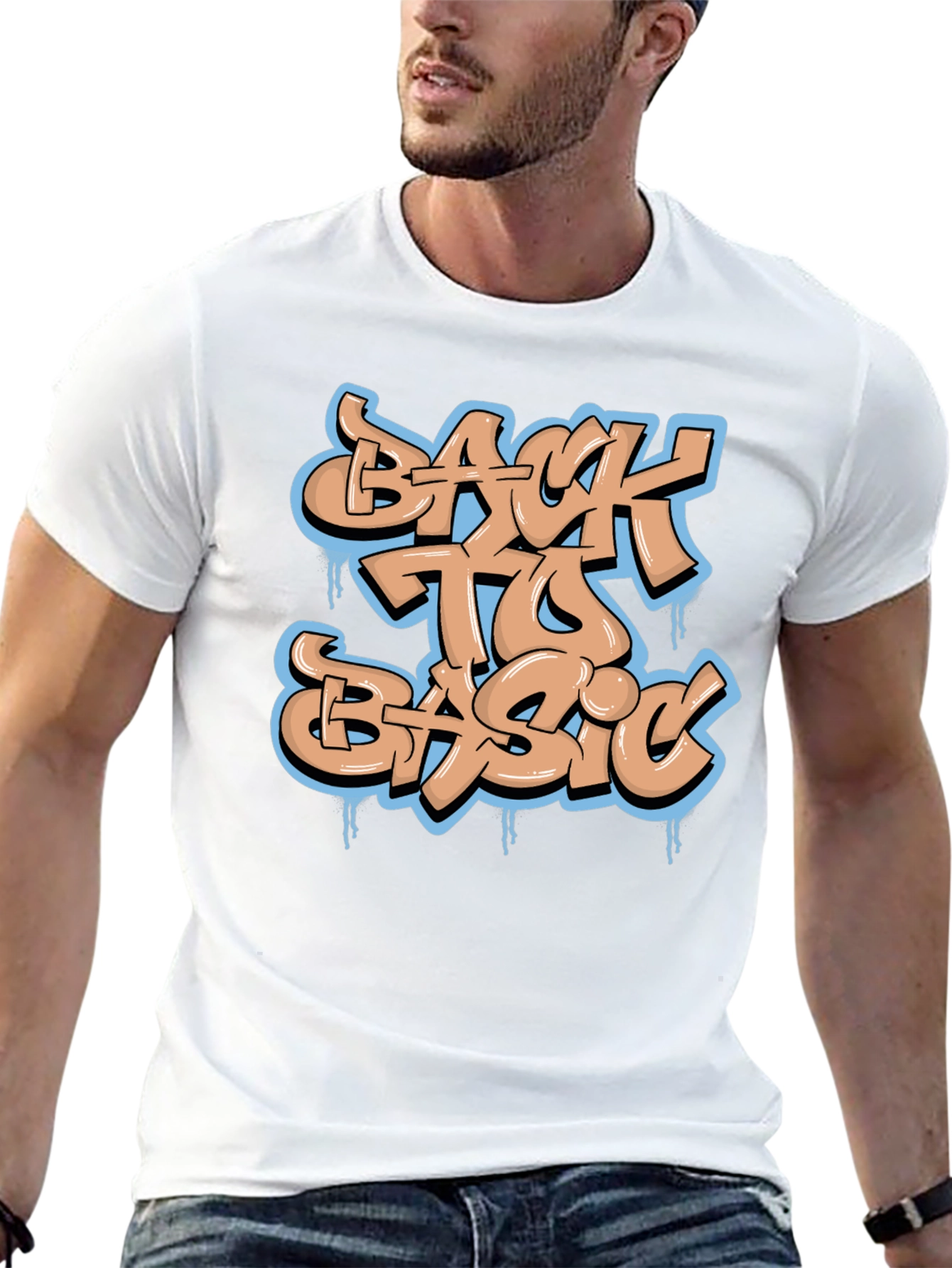 Back to Basic Graphic Tee - Cool Urban Design