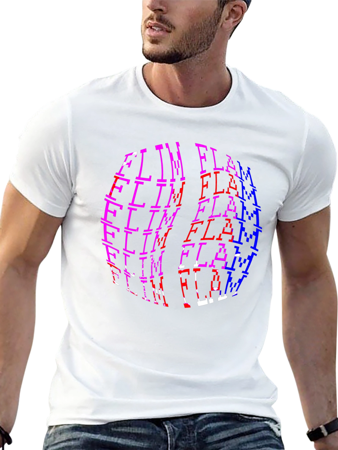 Flim Flam Pixelated T-Shirt