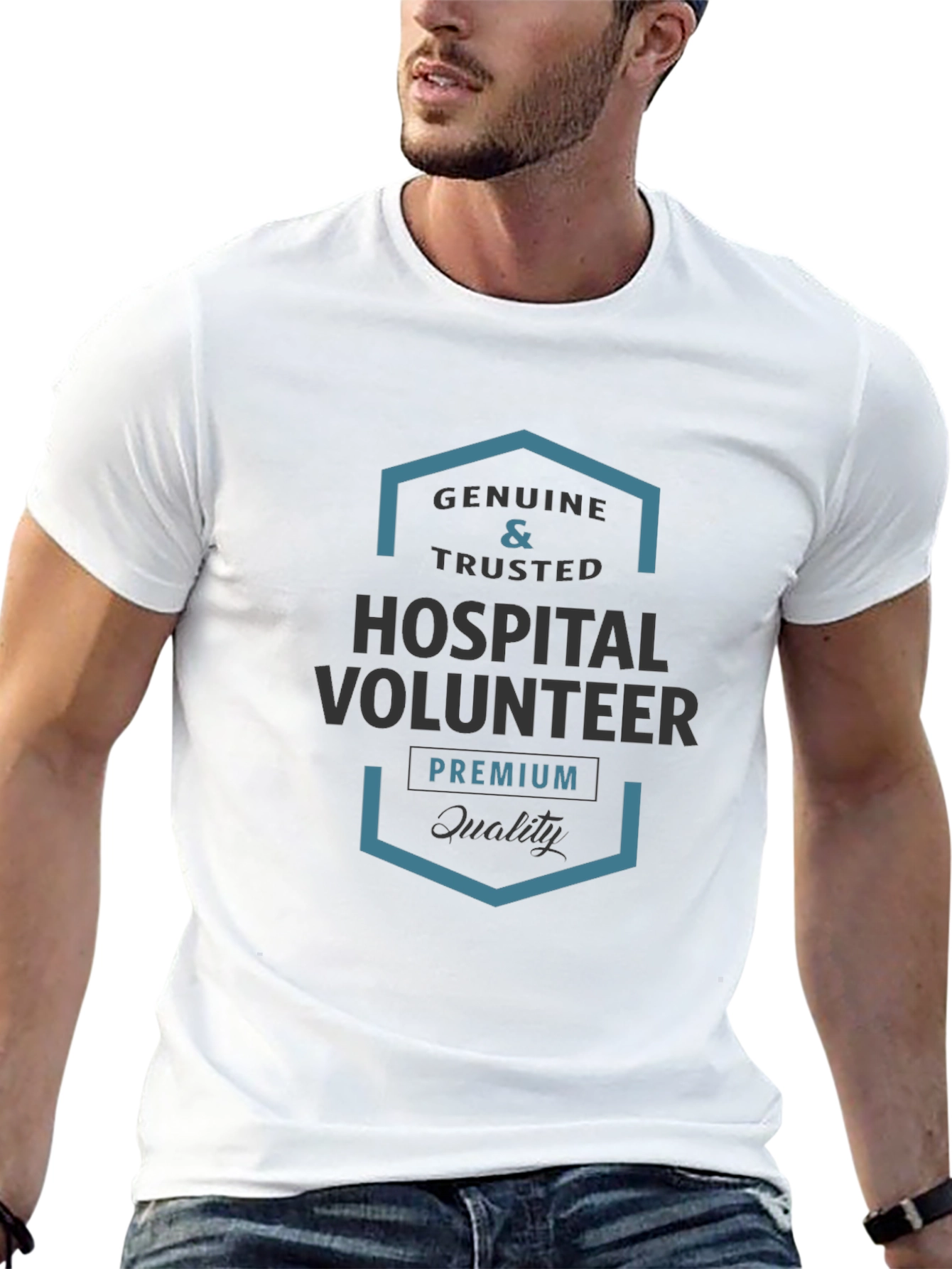 Hospital Volunteer T-Shirt - Genuine & Trusted Premium Quality
