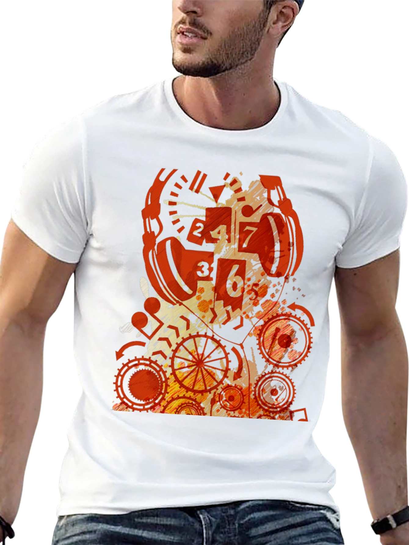 Gearhead Style Black T-Shirt