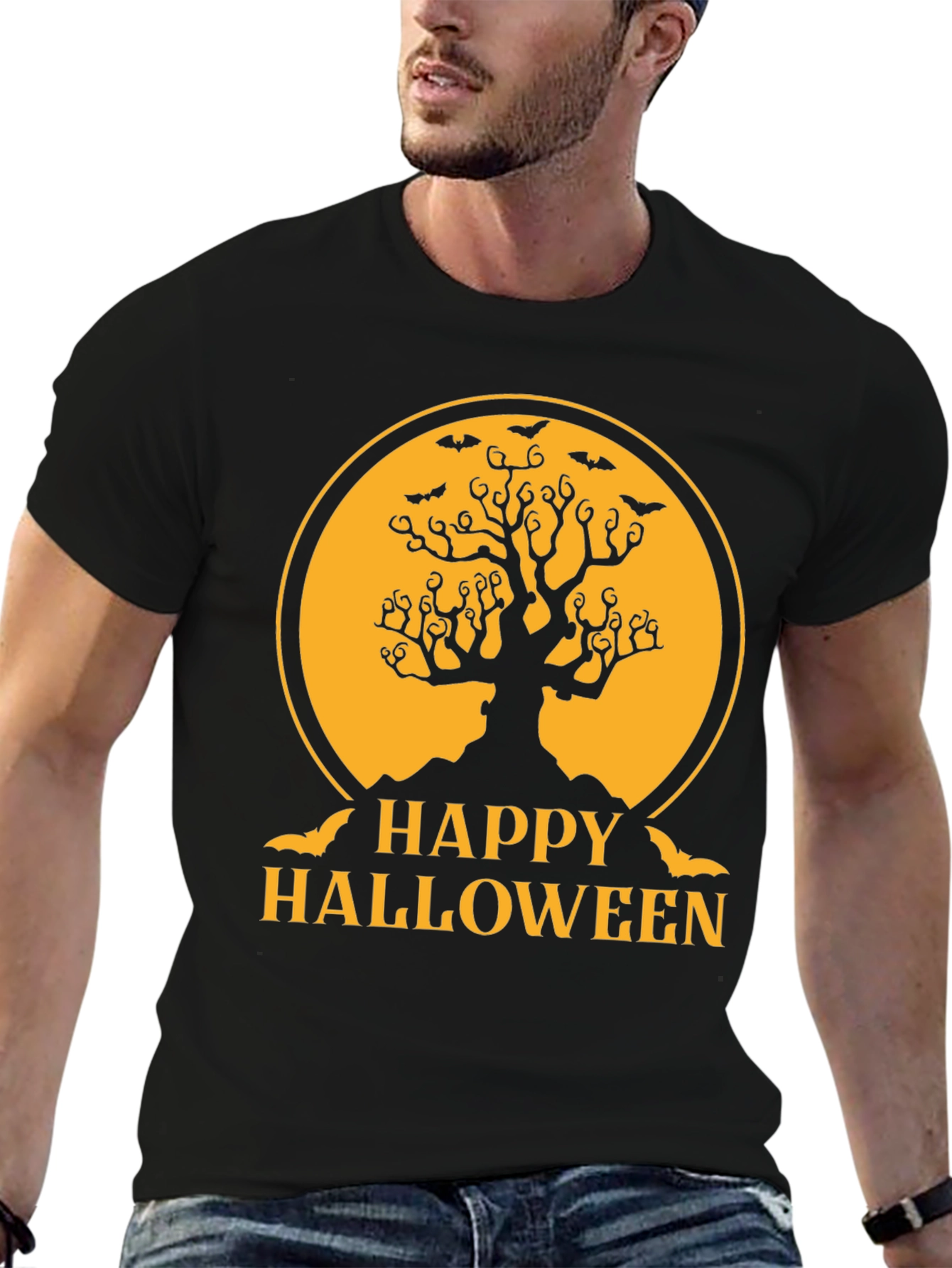 Halloween Tree Graphic Tee