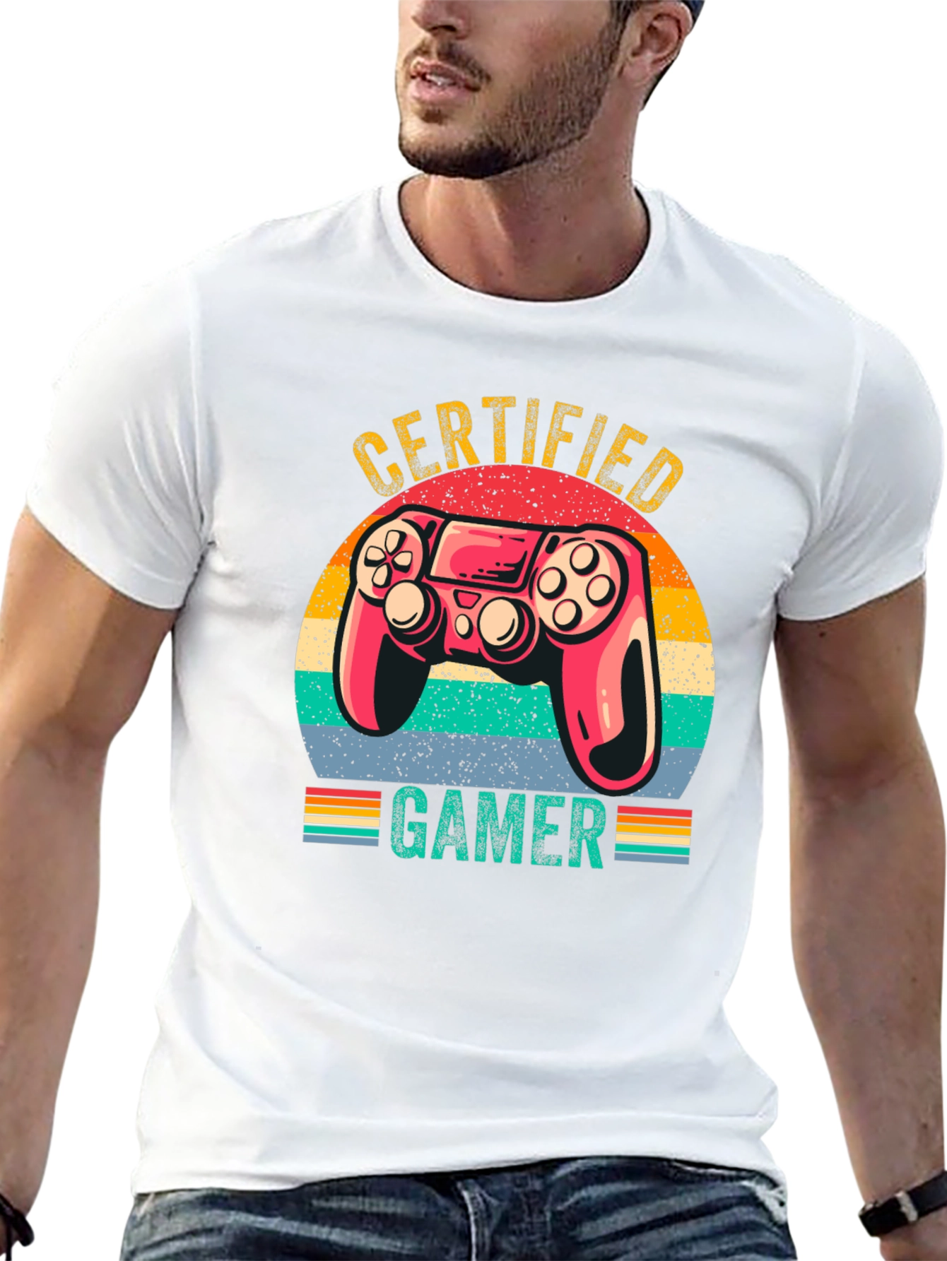Certified Gamer Graphic T-Shirt