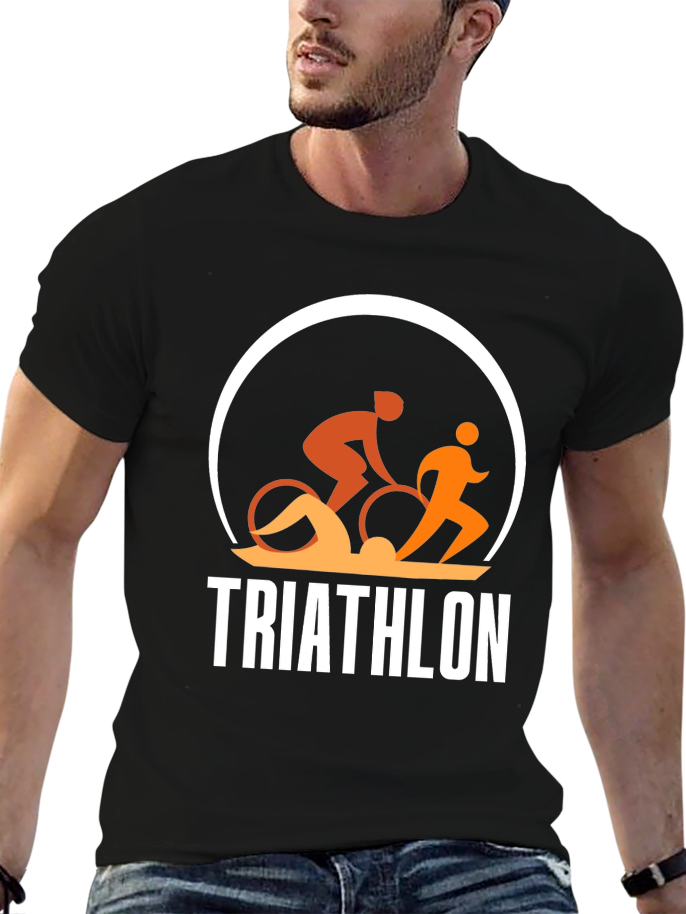 Triathlon Sport T-Shirt - Active Lifestyle Tee