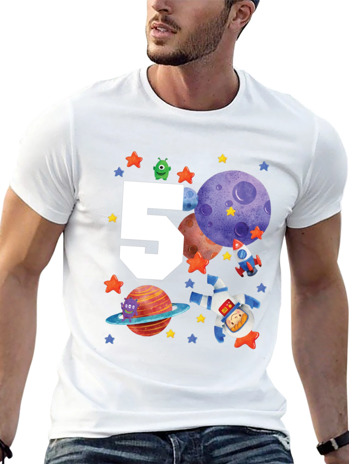 Space Birthday T-Shirt