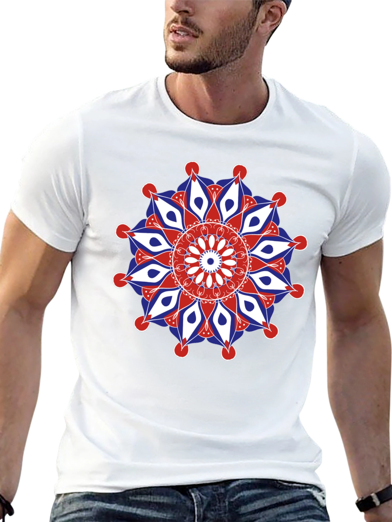 Mandala Graphic Tee - Stylish Comfort