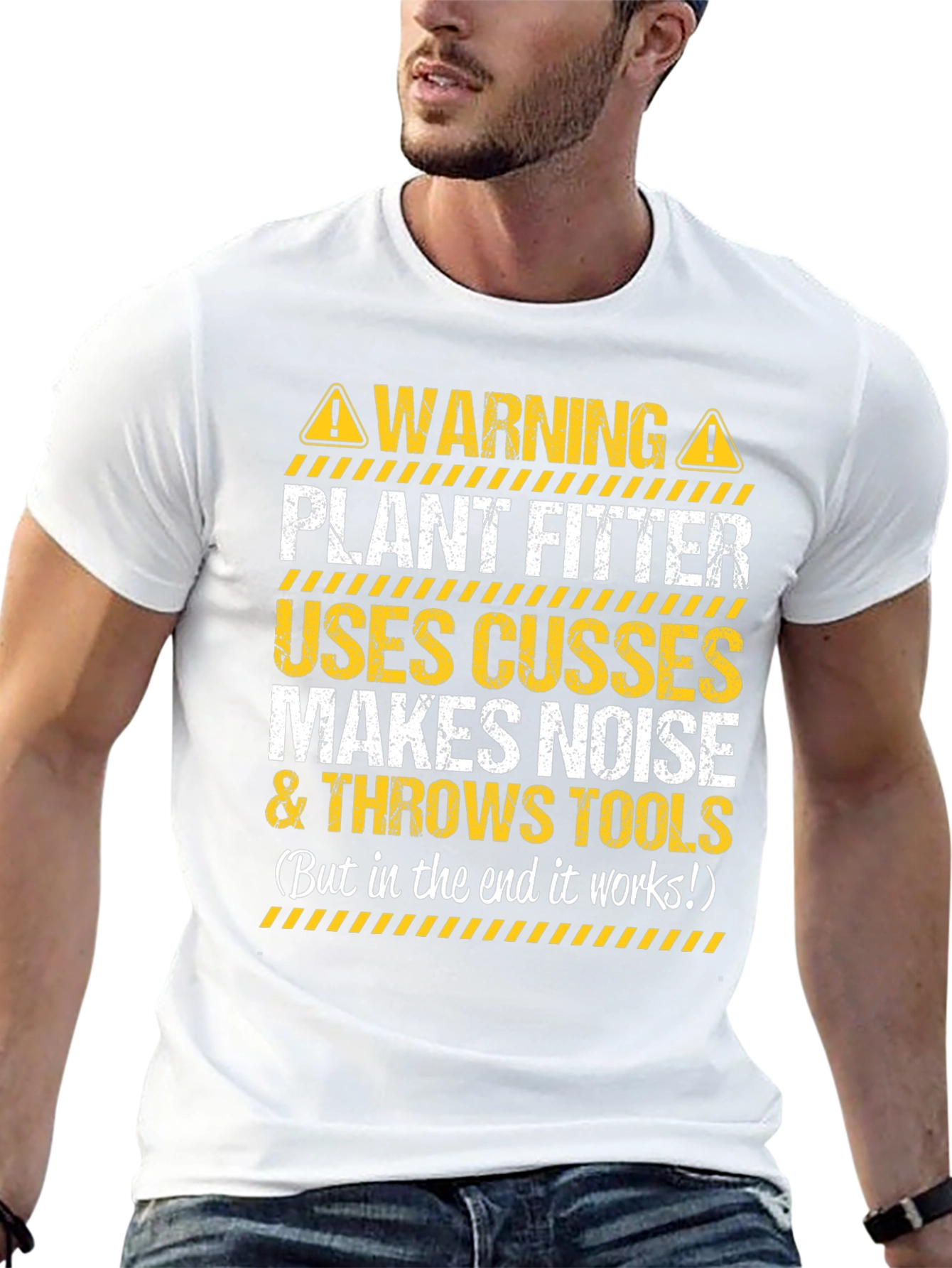 Plant Fitter Warning Funny T-Shirt
