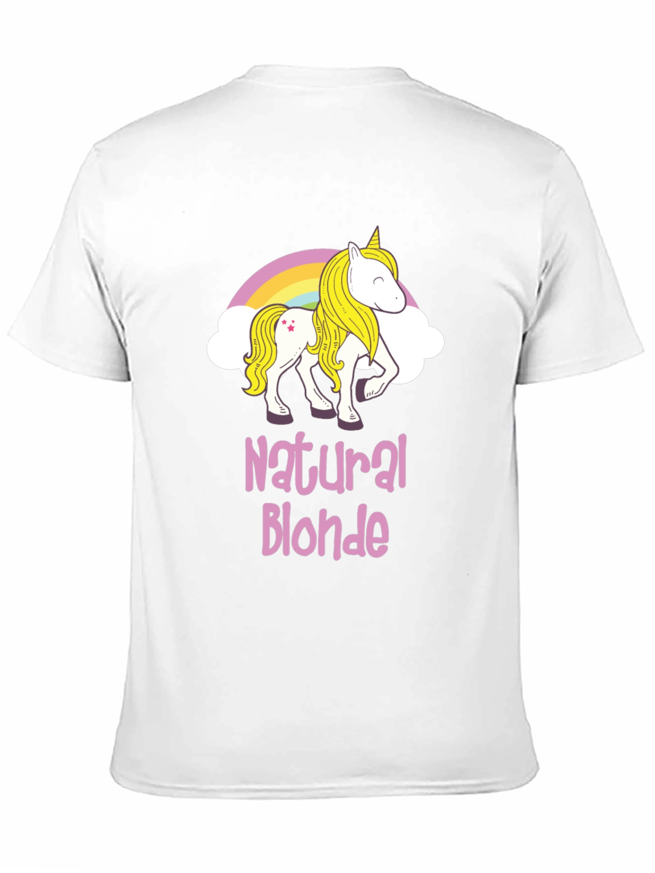 Natural Blonde Unicorn Graphic T-Shirt