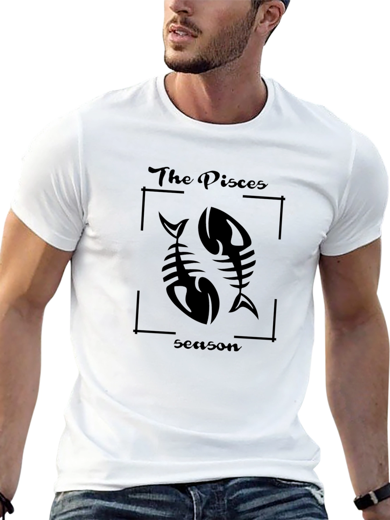 The Pisces Season Black T-Shirt