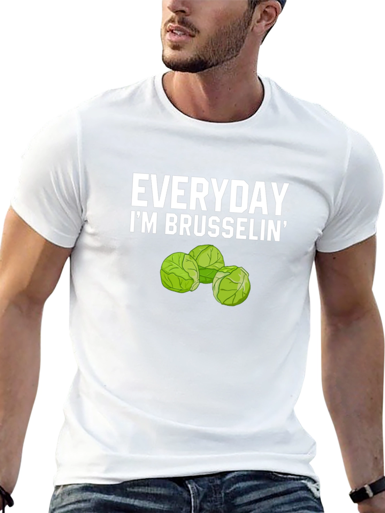 Everyday Im Brusselsin Funny T-Shirt