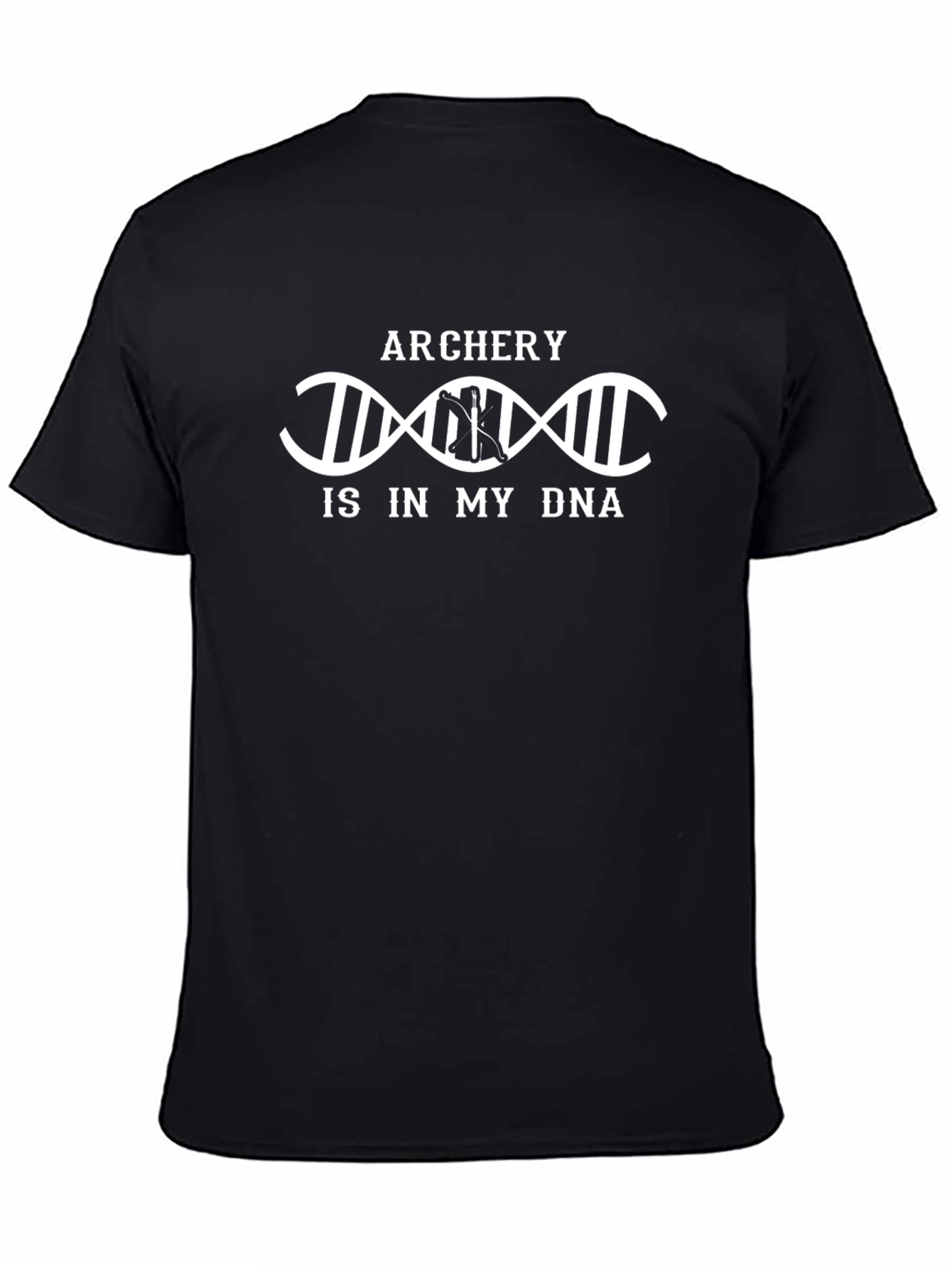 Archery is in My DNA T-Shirt - Black