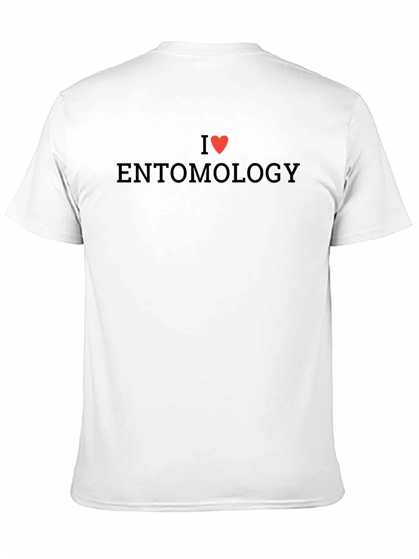 I Heart Entomology T-Shirt - Black Cotton Tee