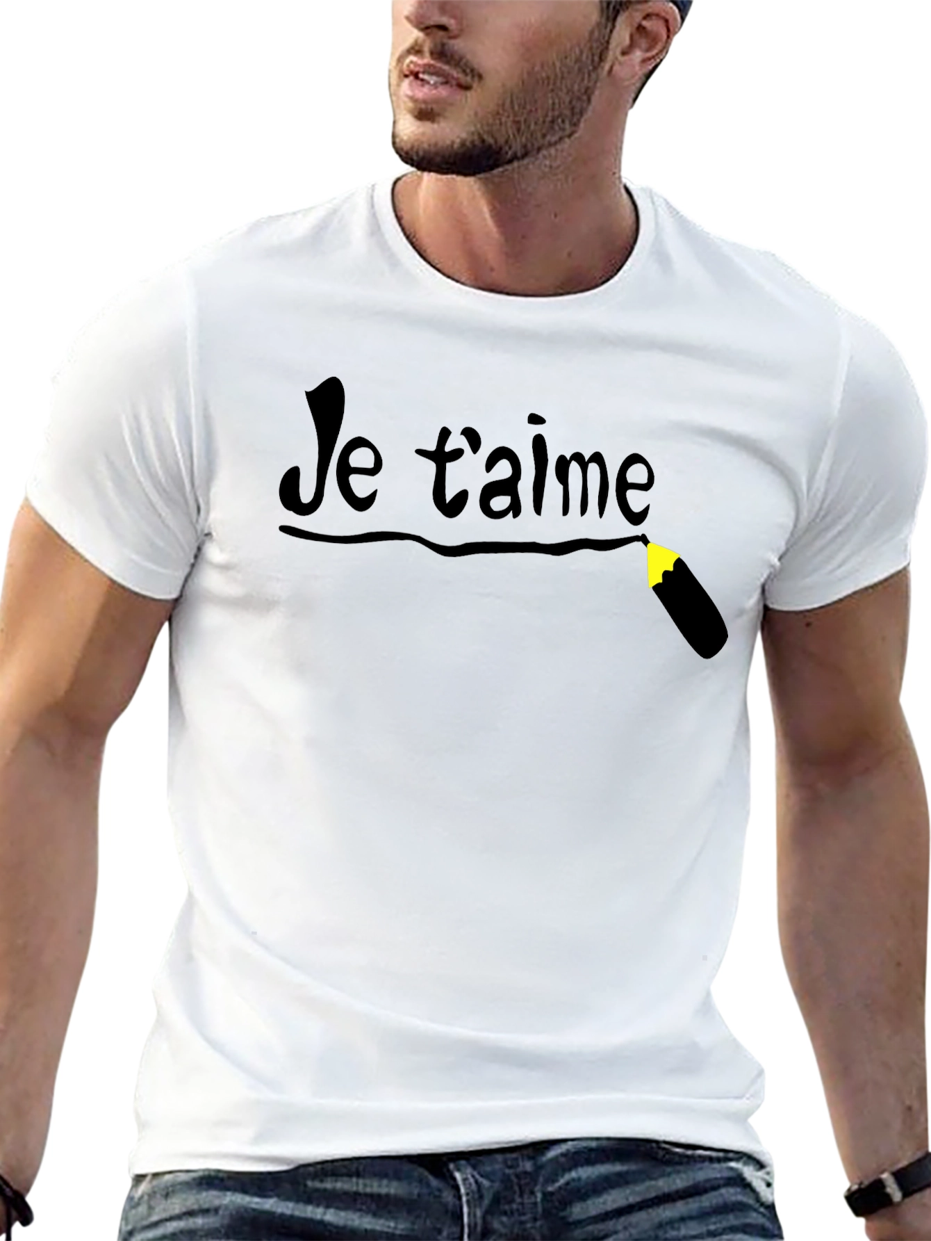 Je taime Black Tee